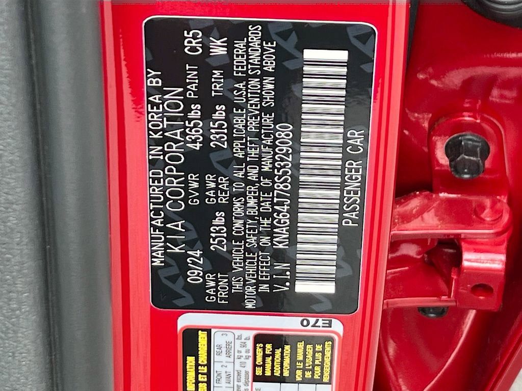 Certified 2025 Kia K5 GT-Line w/ GT-Line Premium Package image 13