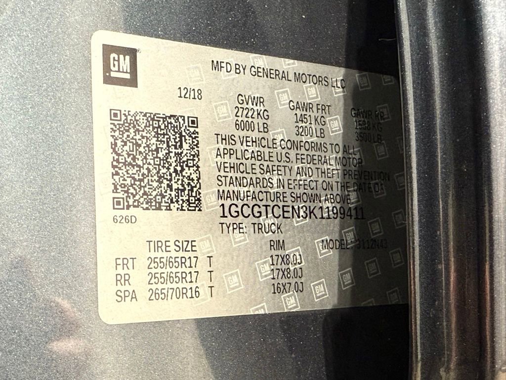 Used 2019 Chevrolet Colorado LT w/ LT Convenience Package image 26