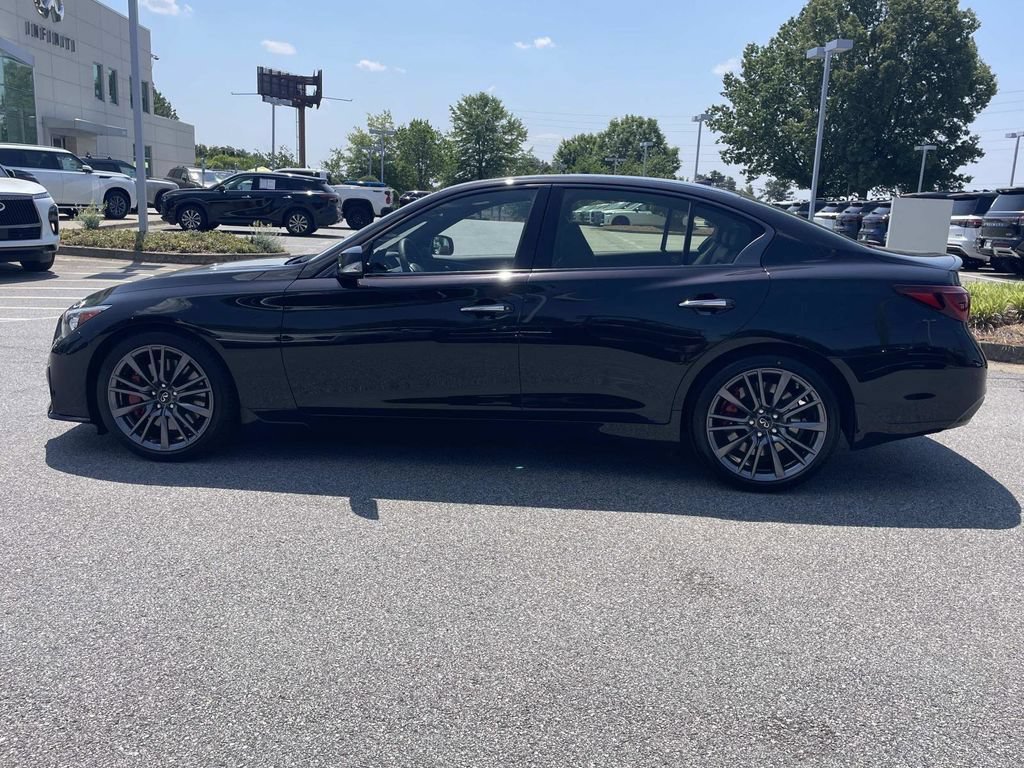 Certified 2023 INFINITI Q50 Red Sport 400 w/ Black Opal Edition RWD video 2