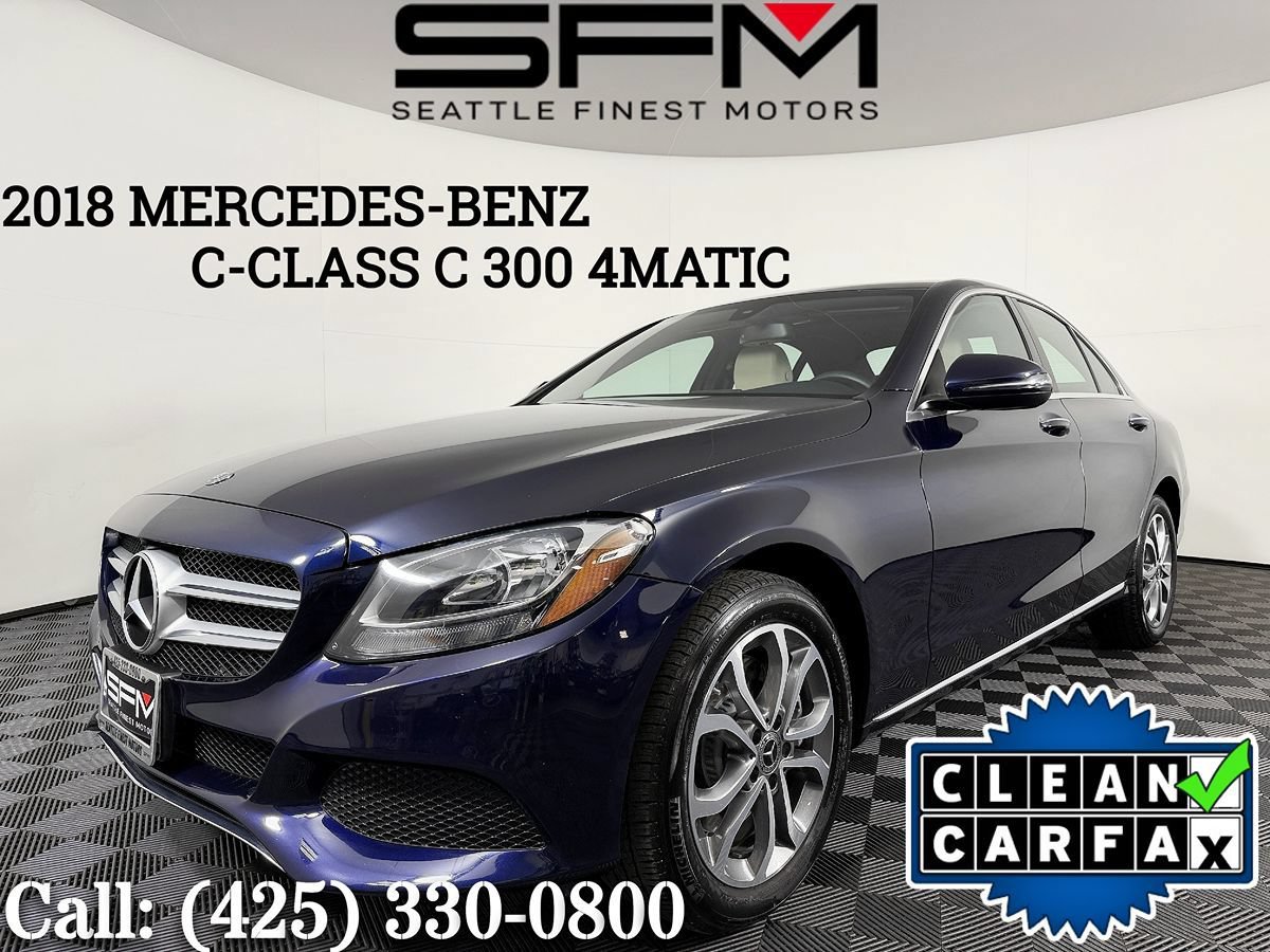 Used 2018 Mercedes-Benz C 300 4MATIC Sedan