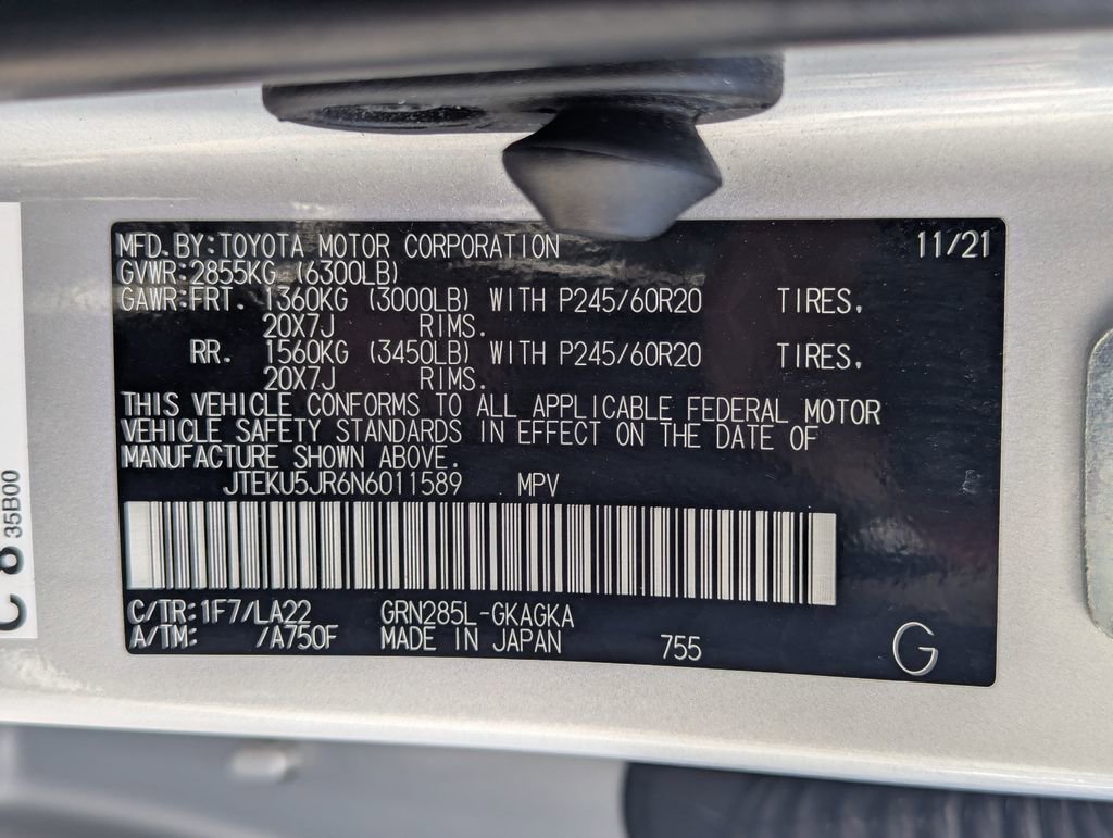 Used 2022 Toyota 4Runner Limited AWD/4WD image 40