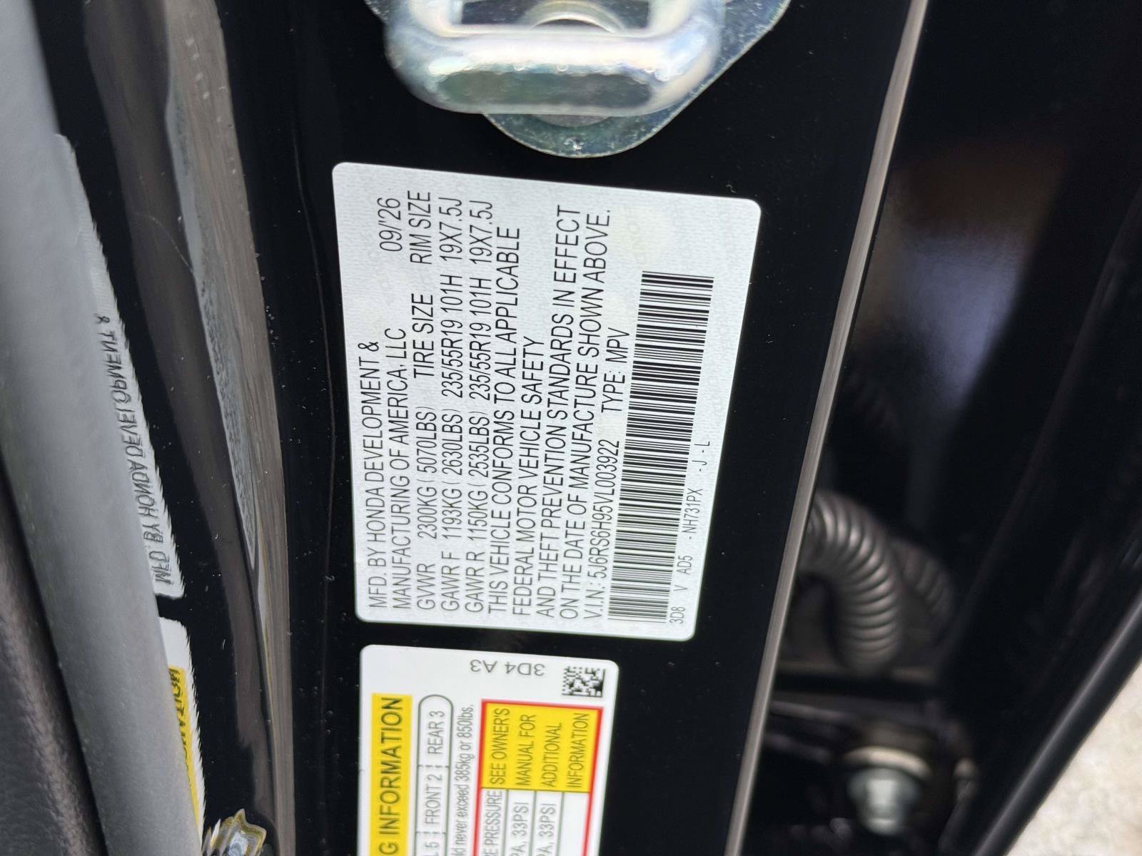 New 2027 Honda CR-V Sport Touring image 20