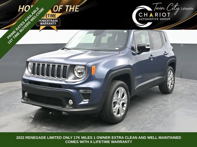 Used 2022 Jeep Renegade Limited AWD/4WD image 1