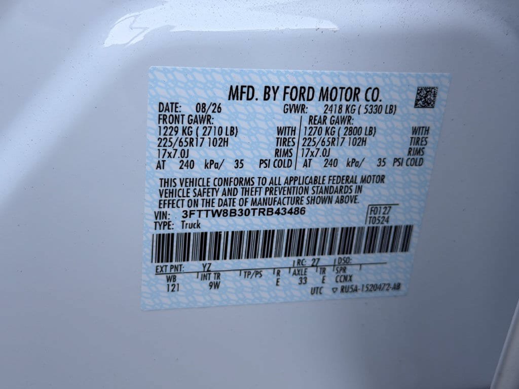 New 2026 Ford Maverick XL w/ Equipment Group 101A AWD/4WD image 22