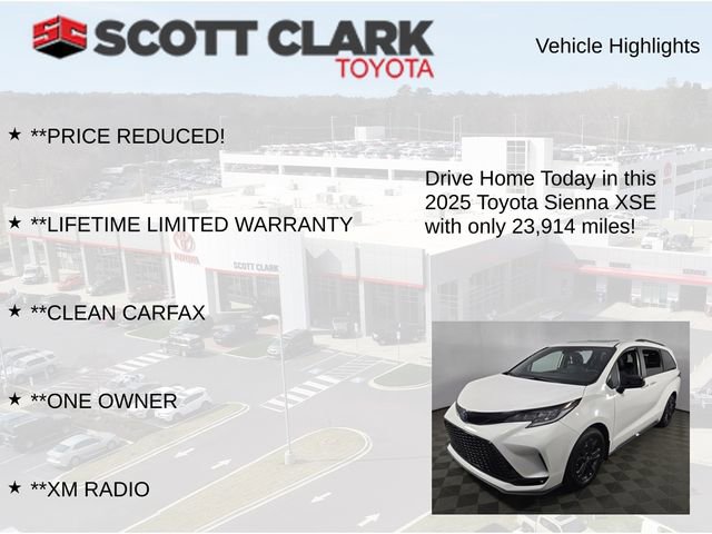 Used 2025 Toyota Sienna XSE AWD/4WD image 12