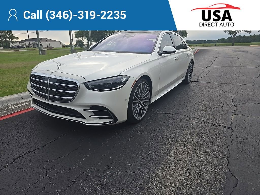 Used 2021 Mercedes-Benz S 580 4MATIC Sedan w/ AMG Line image 1