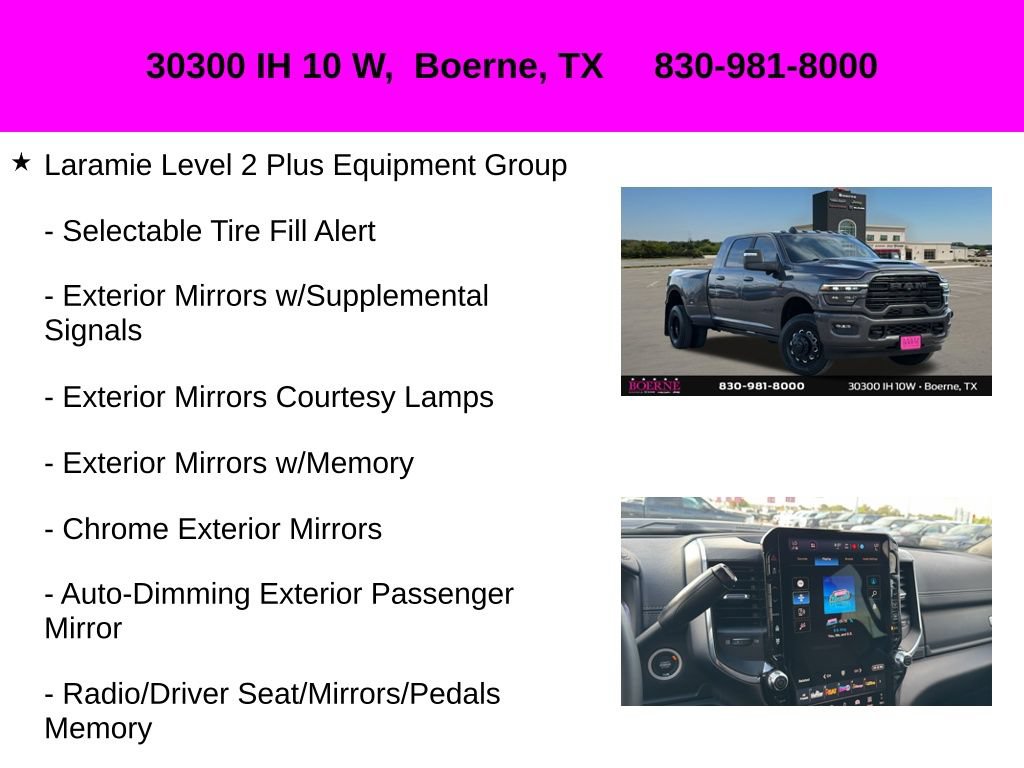 Used 2025 RAM 3500 Laramie AWD/4WD image 30