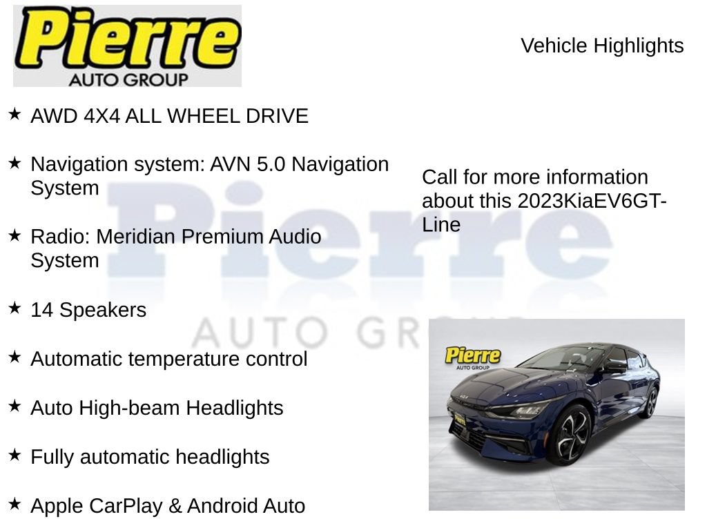Used 2023 Kia EV6 GT-Line AWD/4WD image 7