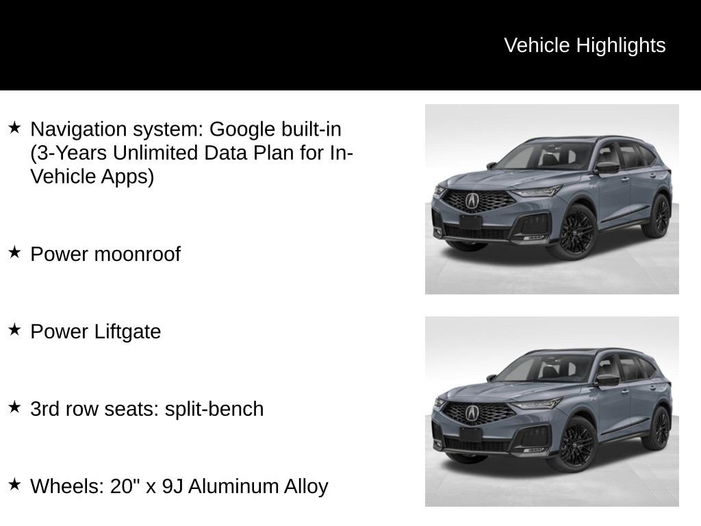 New 2026 Acura MDX A-Spec image 2