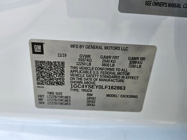 Used 2020 Chevrolet Silverado 3500 W/T w/ WT Convenience Package AWD/4WD image 20