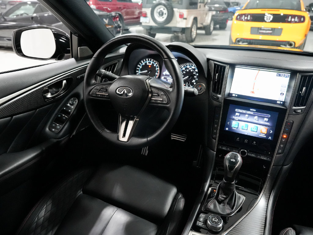 Used 2023 INFINITI Q50 Red Sport 400 w/ Black Opal Edition RWD image 11