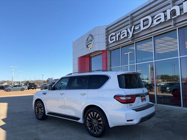 Certified 2024 Nissan Armada Platinum w/ Captain's Chairs Package image 3