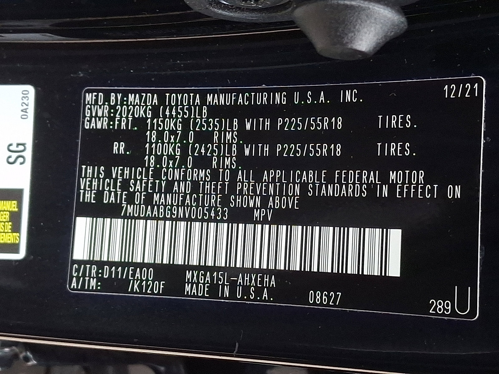 Certified 2022 Toyota Corolla Cross XLE w/ Convenience Package image 25