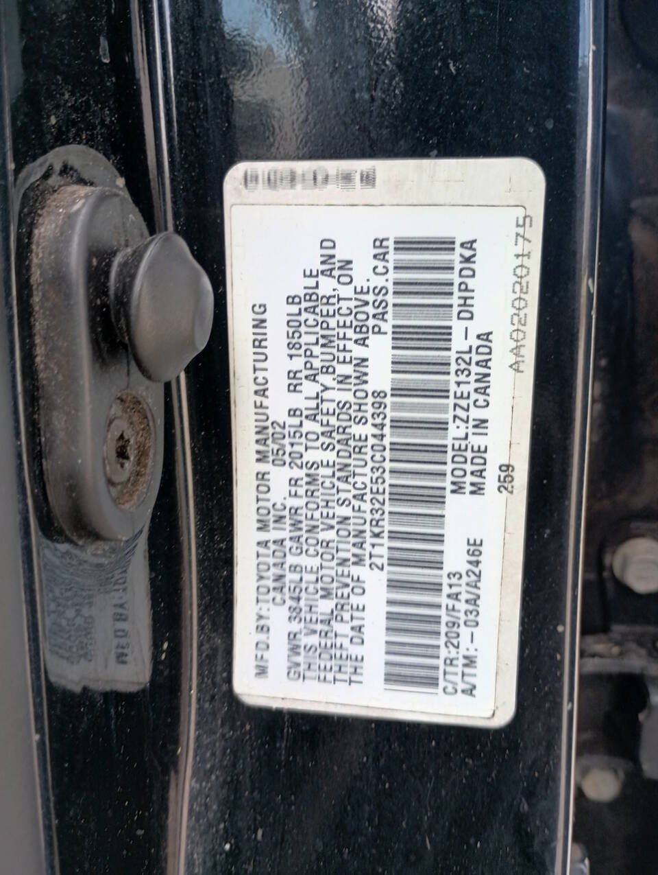 Used 2003 Toyota Matrix FWD image 22