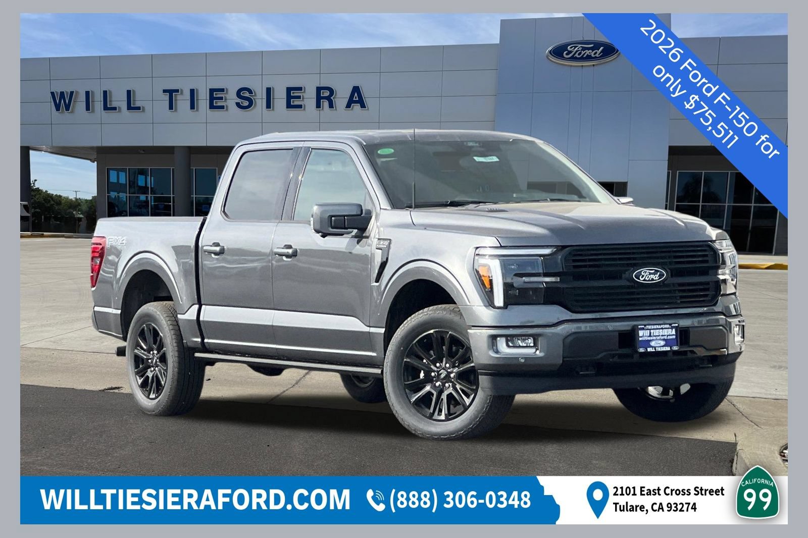 New 2026 Ford F150 Platinum w/ Equipment Group 702A High AWD/4WD image 1
