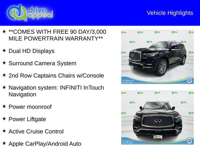 Used 2021 INFINITI QX80 Luxe AWD/4WD image 12