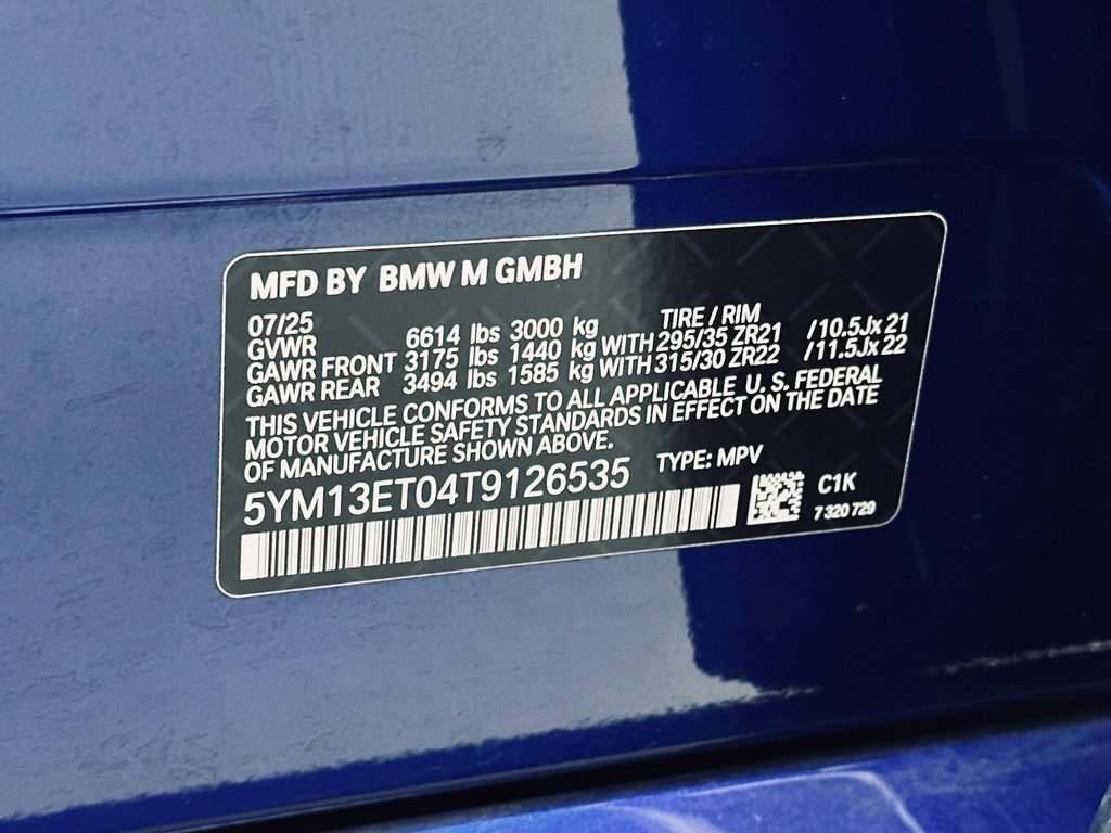 Used 2026 BMW X5 M Competition w/ Executive Package AWD/4WD image 47