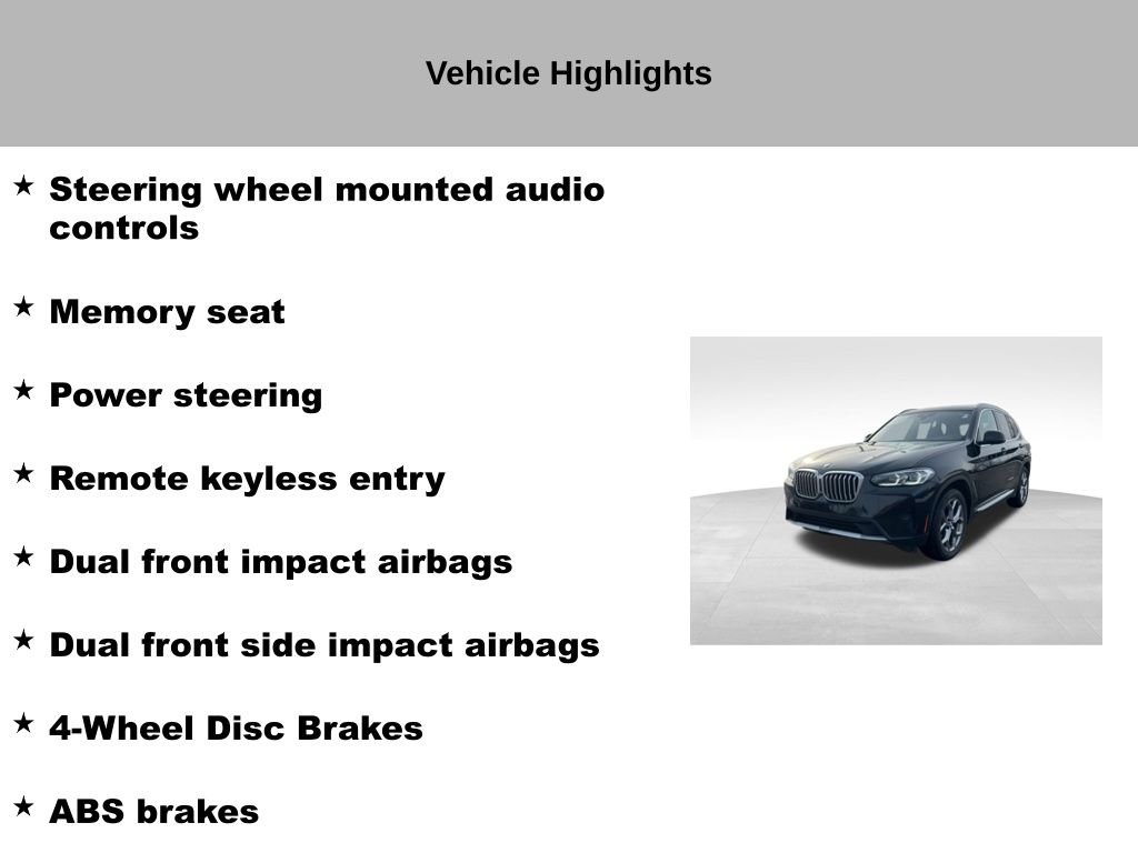 Used 2023 BMW X3 xDrive30i image 36