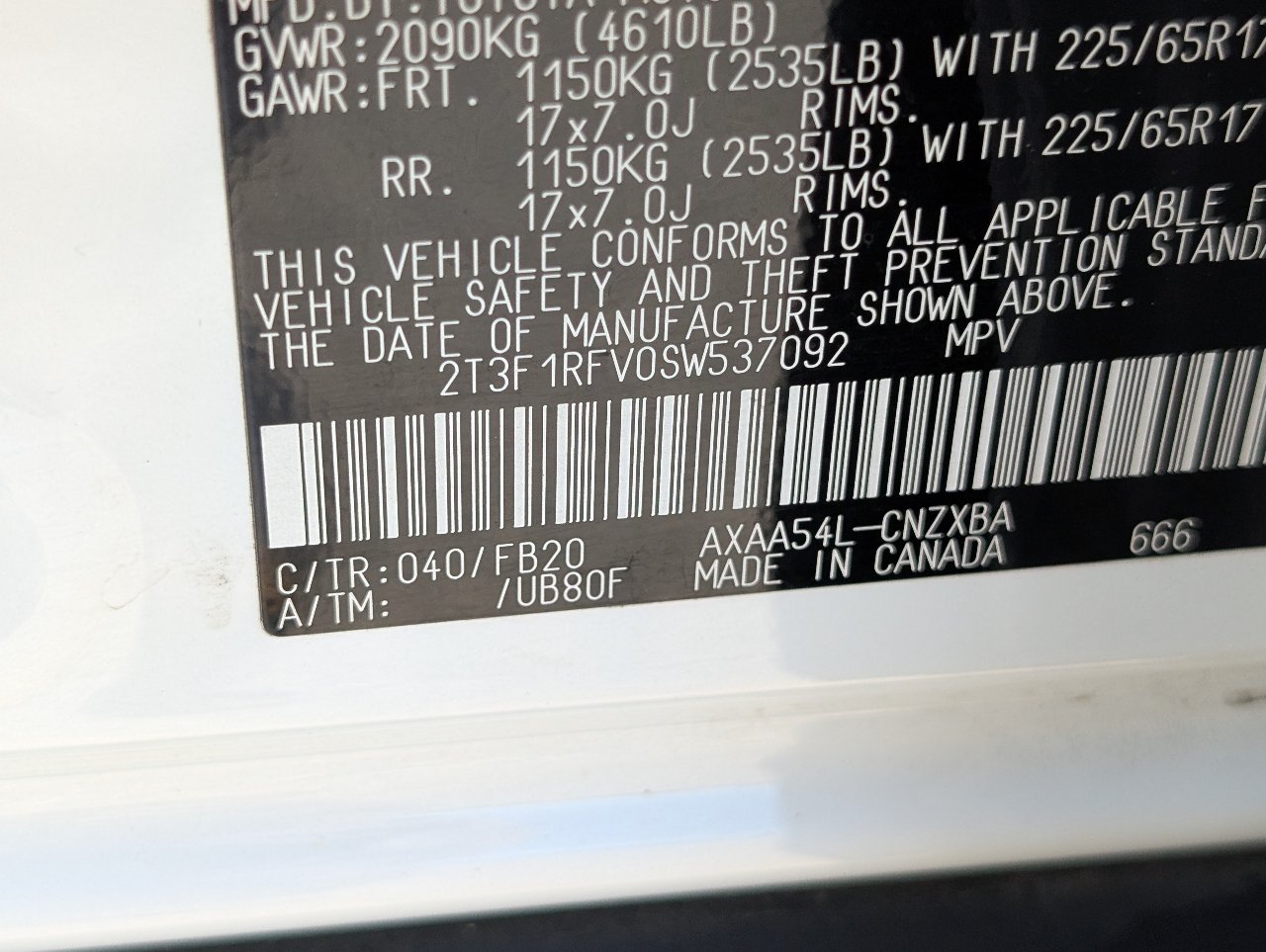 Used 2025 Toyota RAV4 LE AWD/4WD image 22