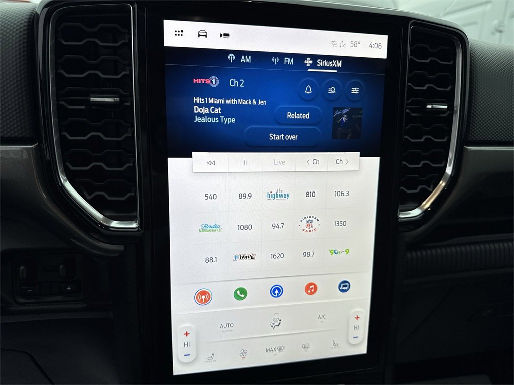 New 2025 Ford Ranger XLT w/ Equipment Group 301A High image 16