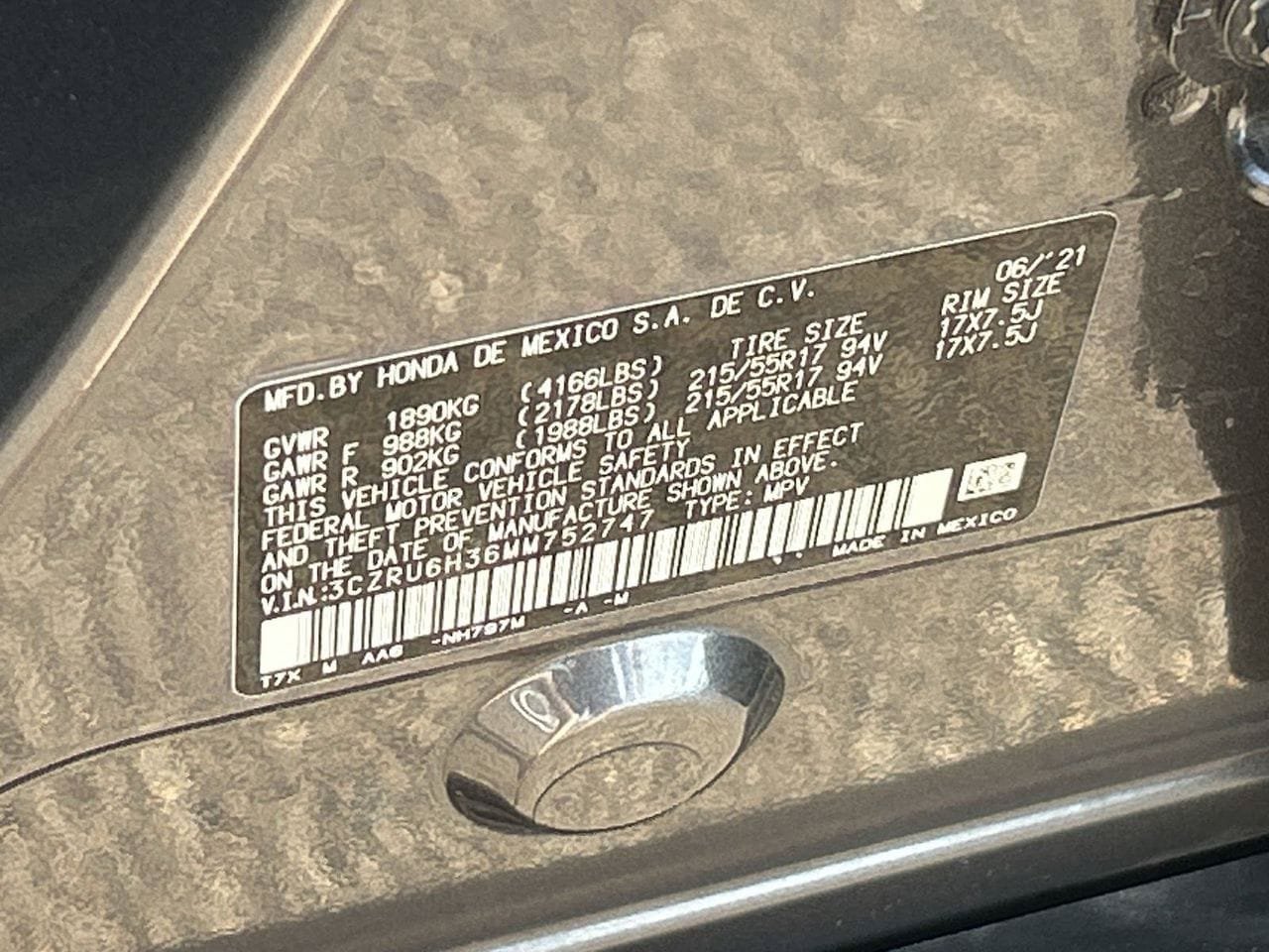 Used 2021 Honda HR-V LX image 29