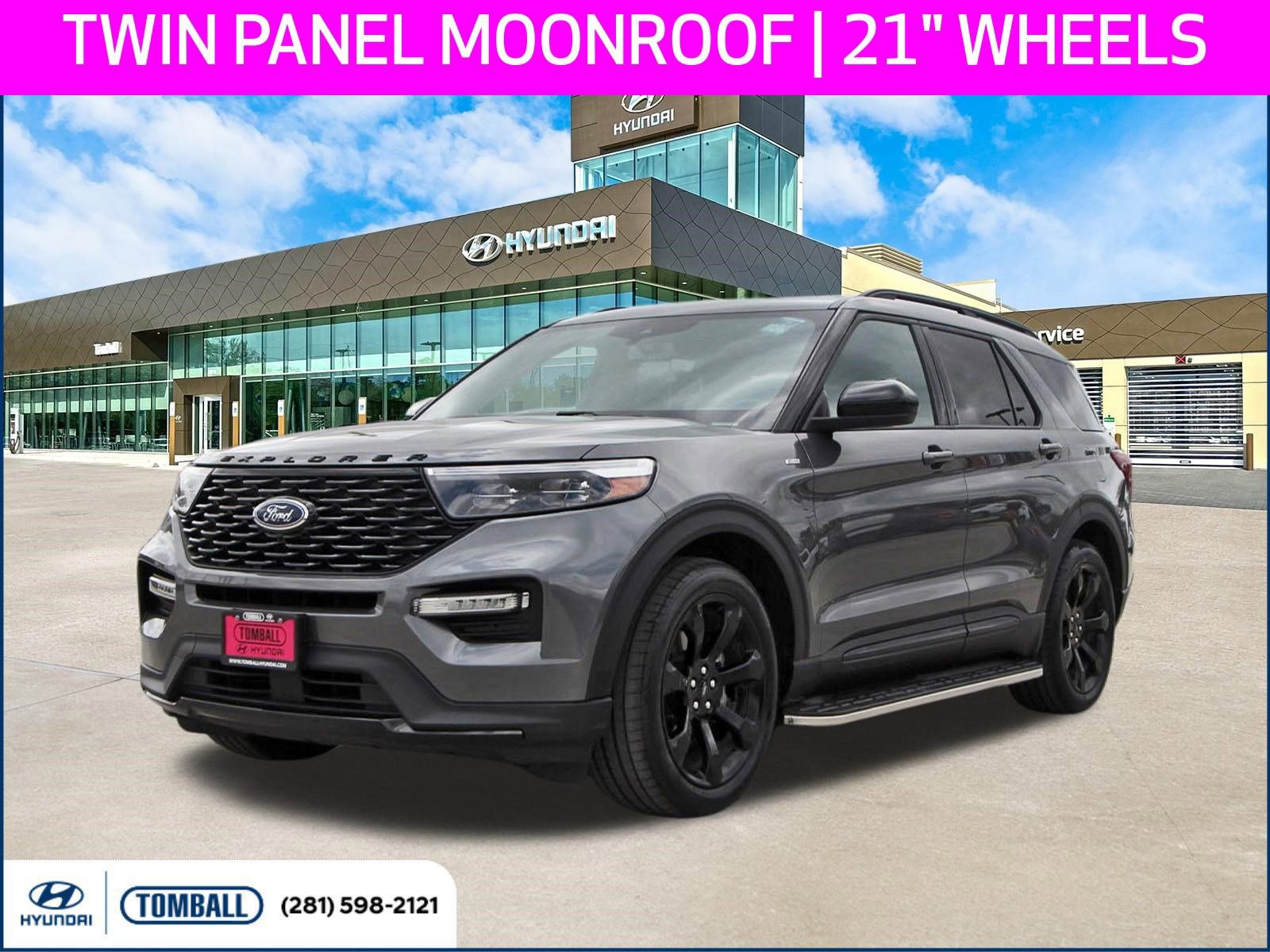 Used 2024 Ford Explorer ST-Line w/ Class IV Trailer Tow Package