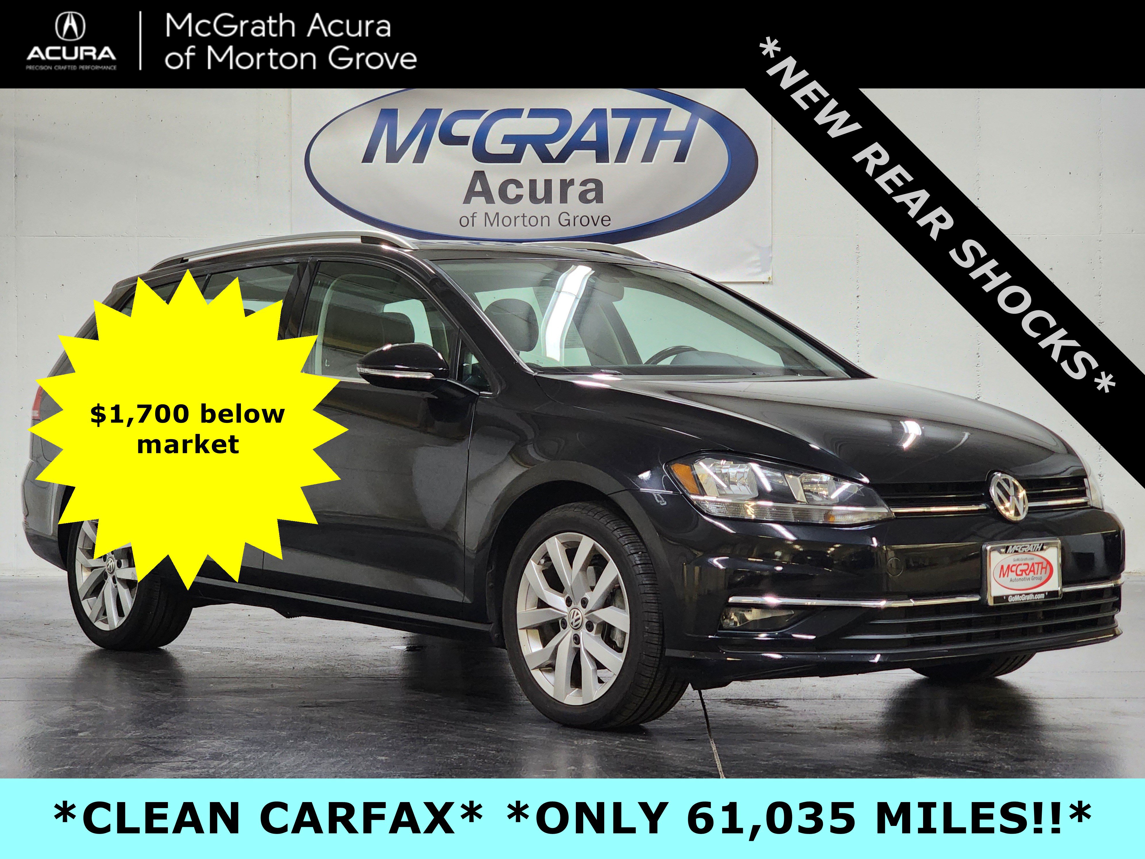 Used 2018 Volkswagen Golf SEL FWD image 1