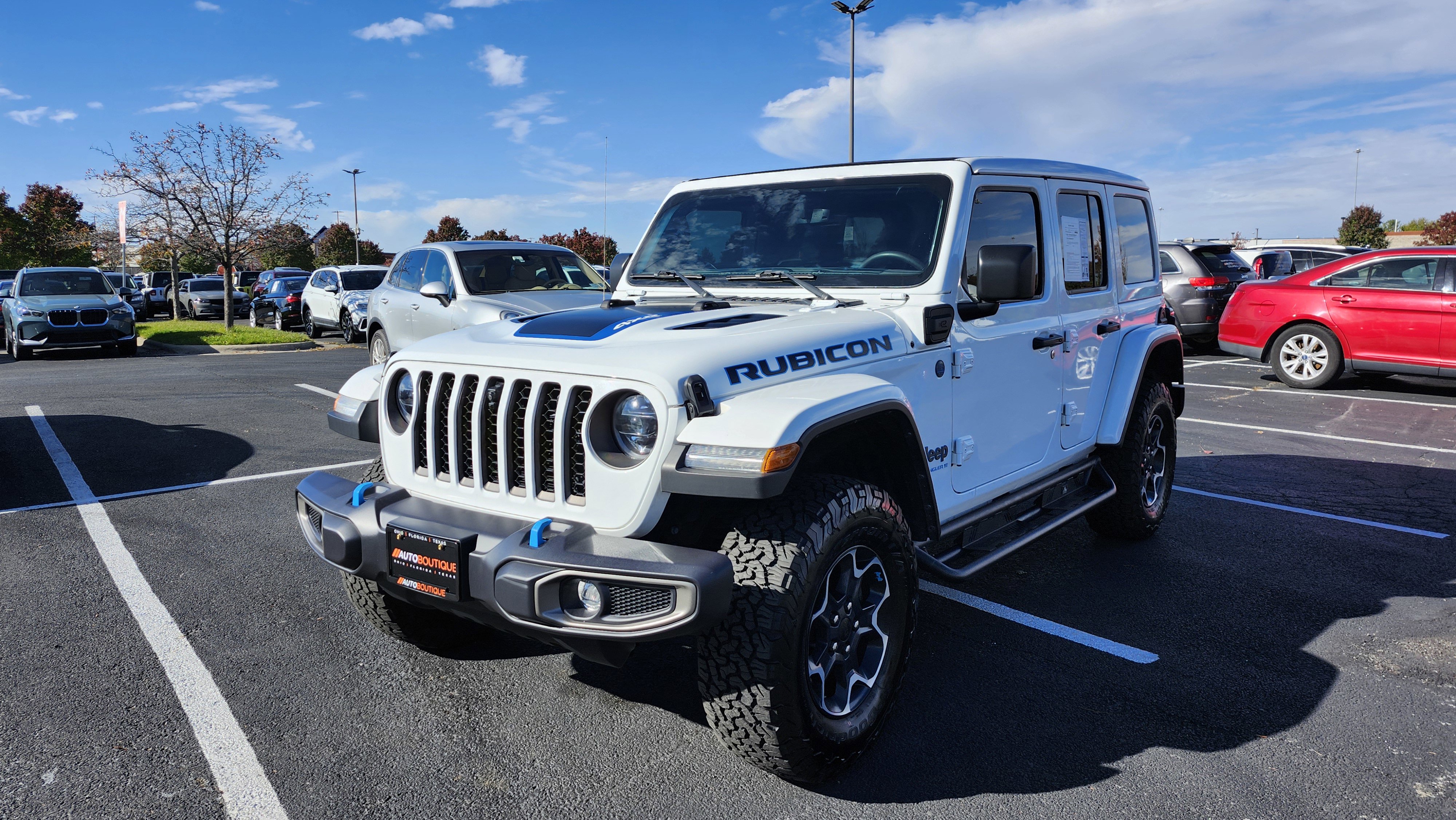 Used 2023 Jeep Wrangler Unlimited Rubicon 4xe w/ Cold Weather Group image 8
