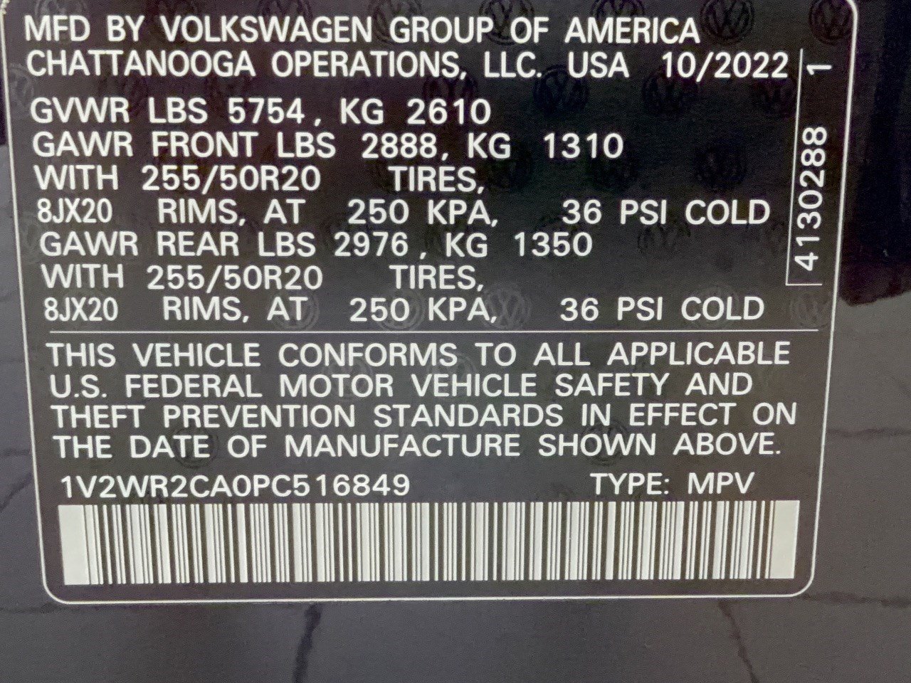 Used 2023 Volkswagen Atlas SE w/ Black Wheel Package FWD image 32