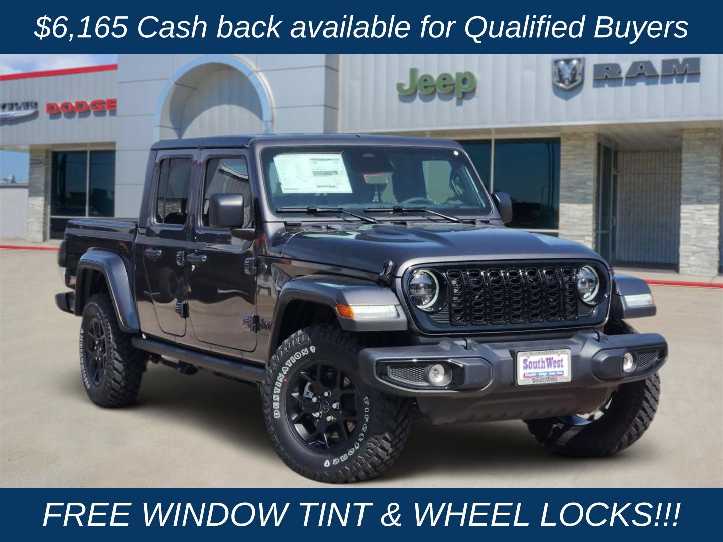 New 2026 Jeep Gladiator Sport