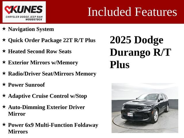 Used 2025 Dodge Durango R/T AWD/4WD image 3