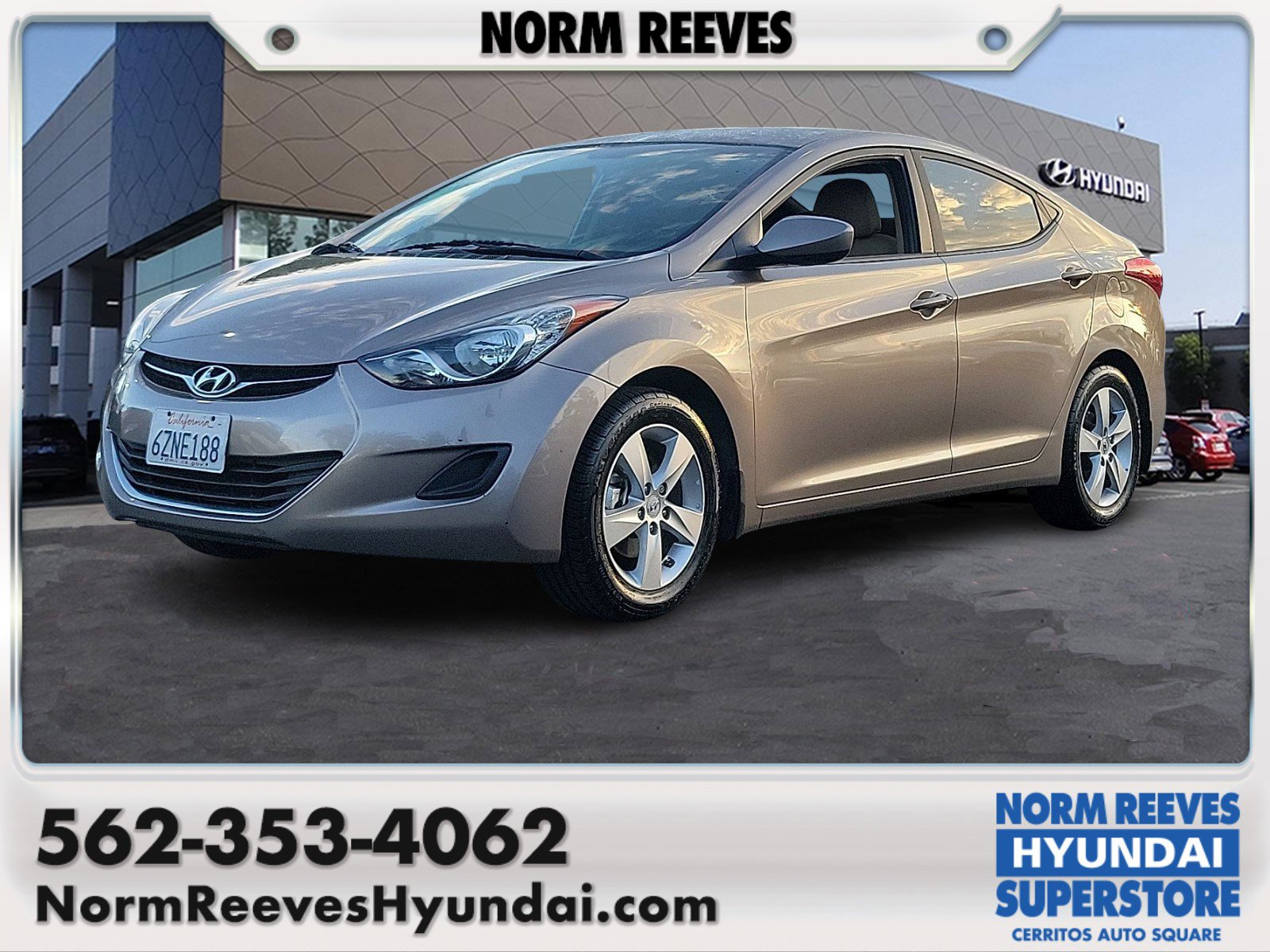Used 2013 Hyundai Elantra GLS