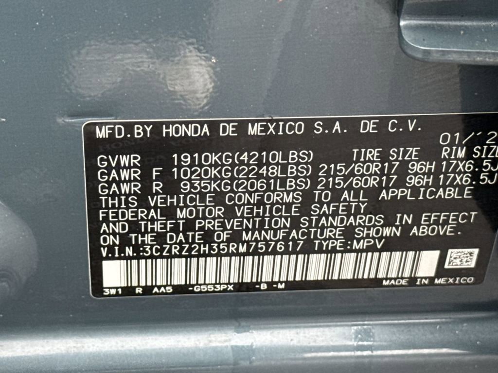 Used 2024 Honda HR-V LX image 27