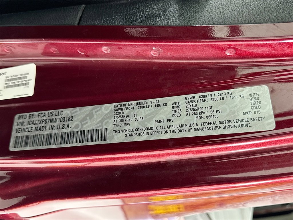 Used 2022 Jeep Wrangler Unlimited Sahara 4xe w/ Cold Weather Group image 48