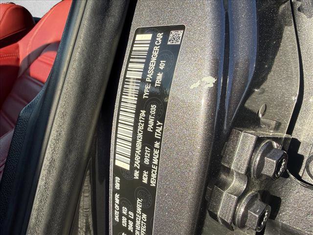 Used 2019 Alfa Romeo Giulia Ti Sport w/ Quick Order Package 22S Sport image 23