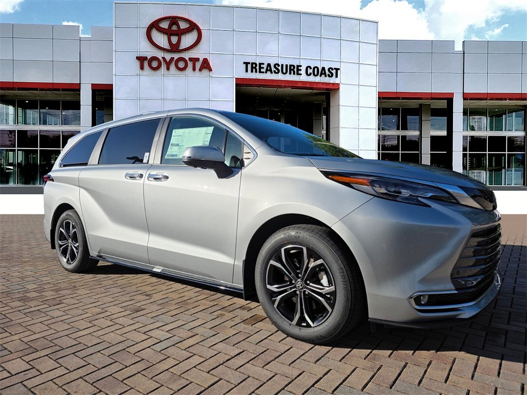 New 2025 Toyota Sienna Platinum