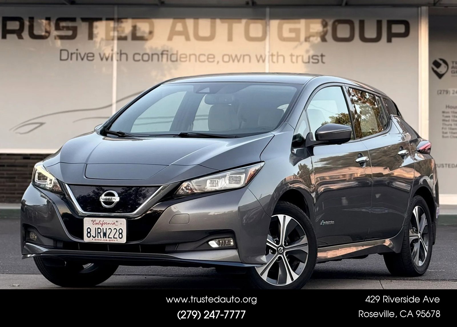 Used 2019 Nissan Leaf SL Plus w/ Protection Package FWD image 1