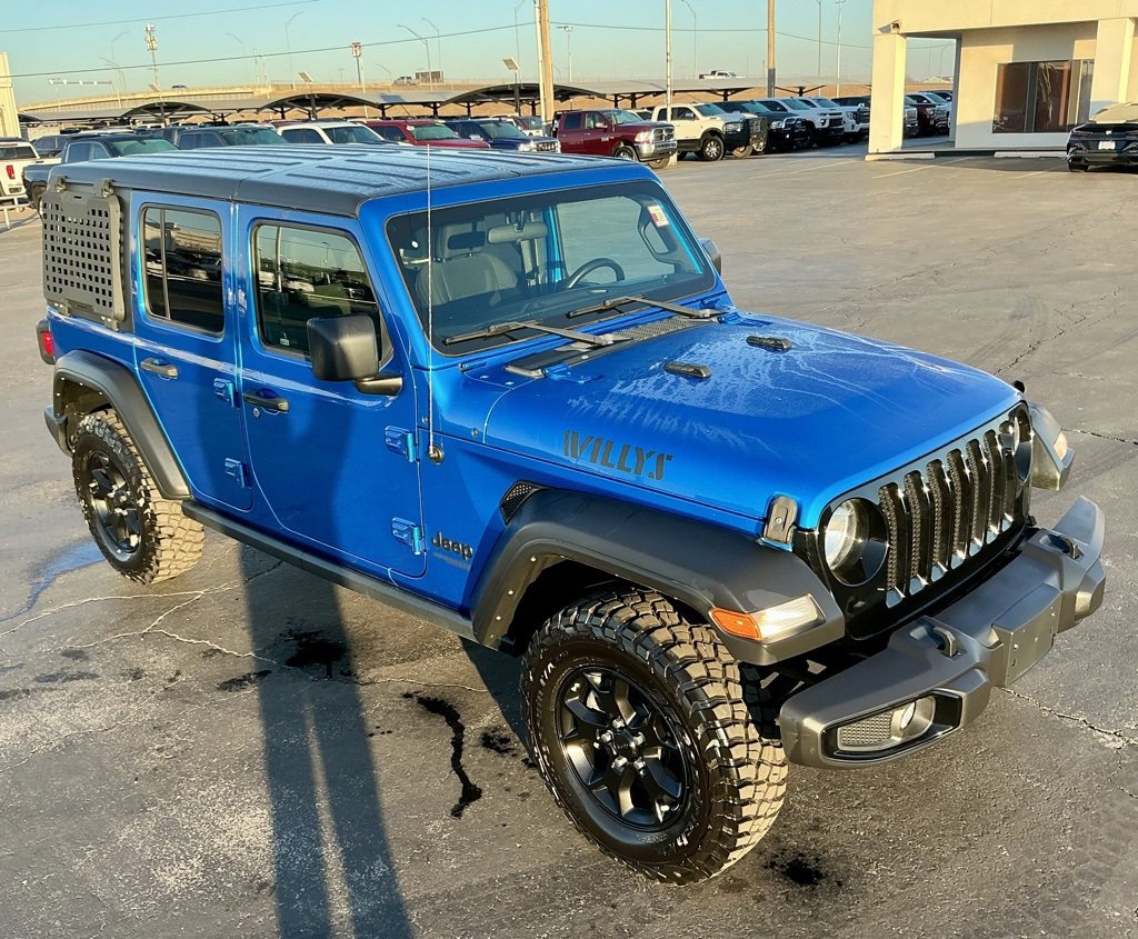 Used 2022 Jeep Wrangler Unlimited Willys image 4
