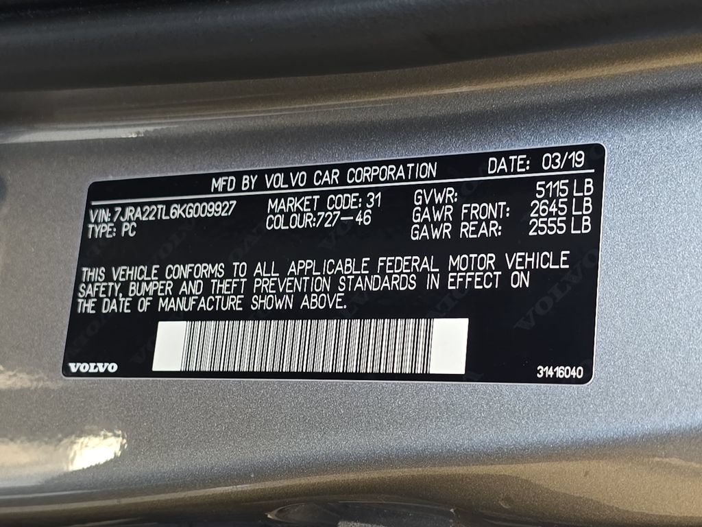 Used 2019 Volvo S60 T6 Inscription AWD/4WD image 36