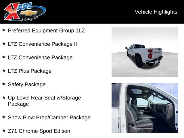 Used 2021 Chevrolet Silverado 2500 LTZ w/ Z71 Chrome Sport Edition image 2