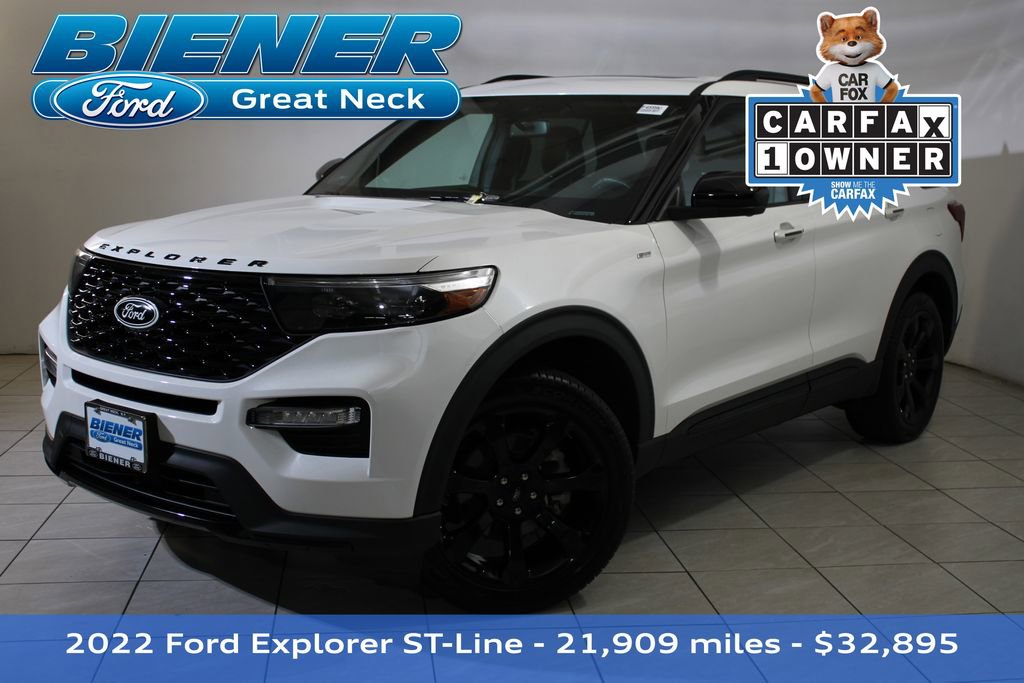 Used 2022 Ford Explorer ST-Line w/ Class IV Trailer Tow Package