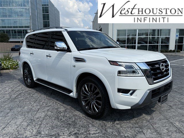 Used 2022 Nissan Armada Platinum w/ Captain's Chairs Package