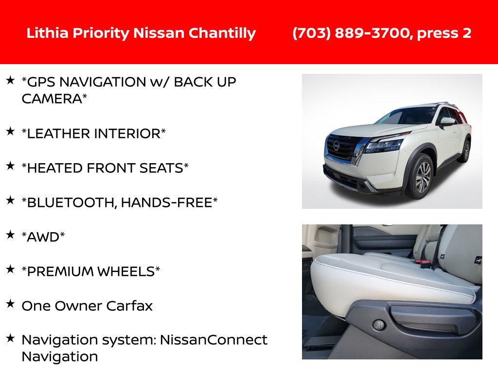 Used 2023 Nissan Pathfinder SL AWD/4WD image 6