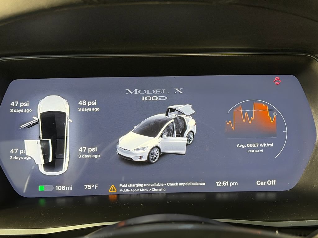 Used 2018 Tesla Model X 100D AWD/4WD image 14