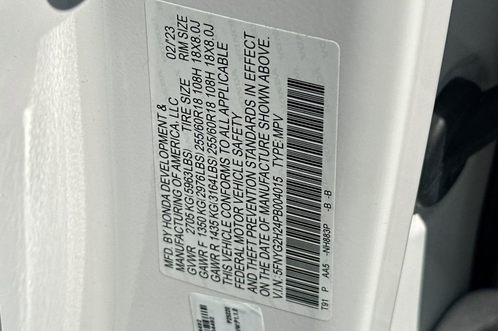 Used 2023 Honda Pilot LX image 25