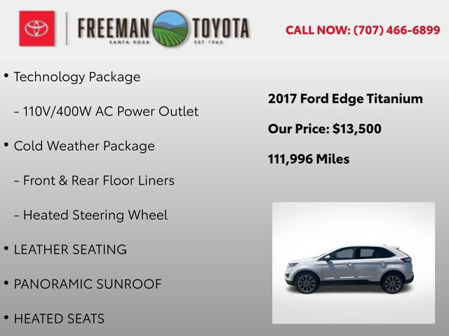 Used 2017 Ford Edge Titanium w/ Equipment Group 302A AWD/4WD image 10