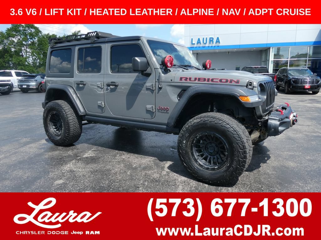 Used 2019 Jeep Wrangler Unlimited Rubicon AWD/4WD image 1