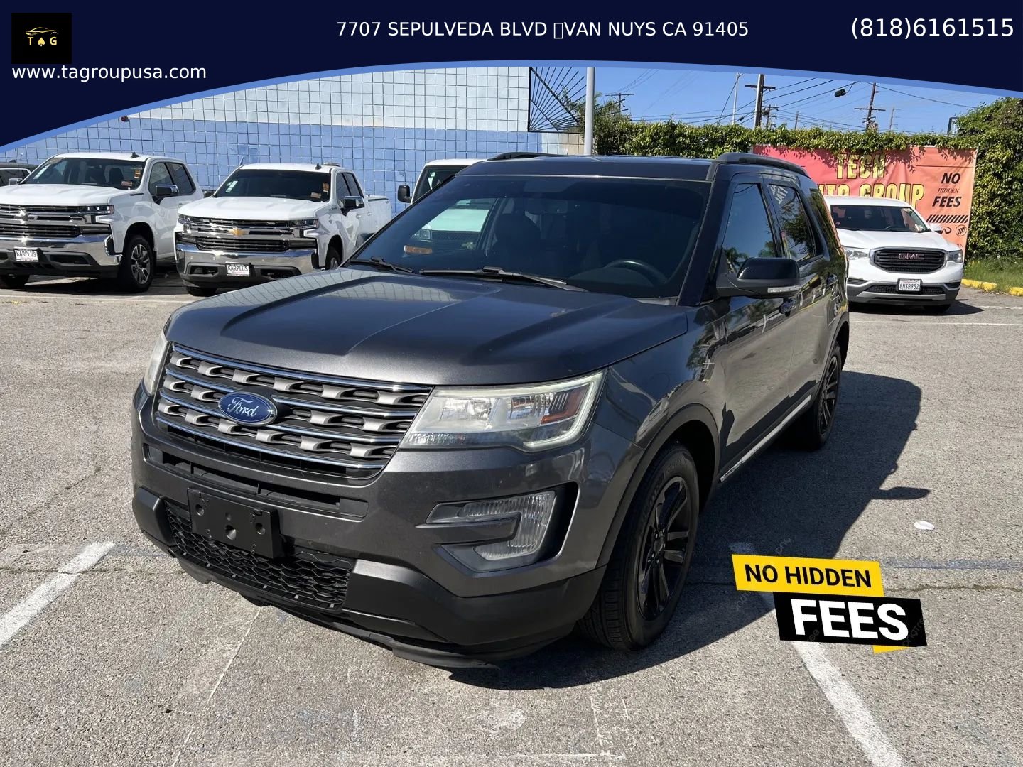 Used 2017 Ford Explorer XLT w/ Equipment Group 201A FWD image 1