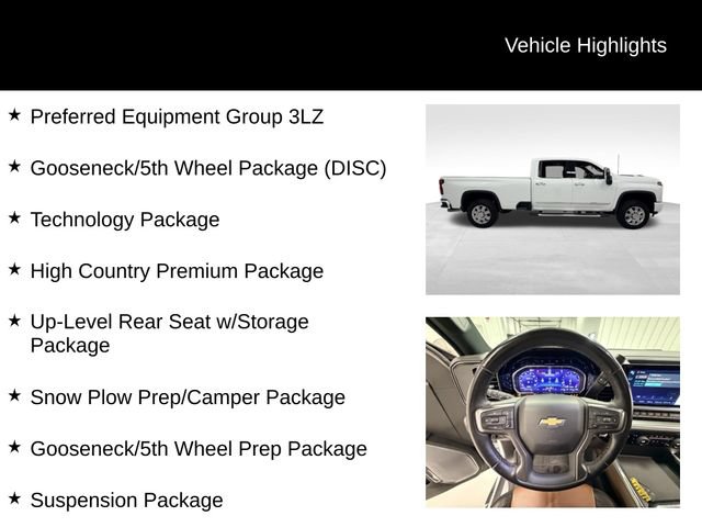 Certified 2024 Chevrolet Silverado 3500 High Country w/ High Country Premium Package AWD/4WD image 16