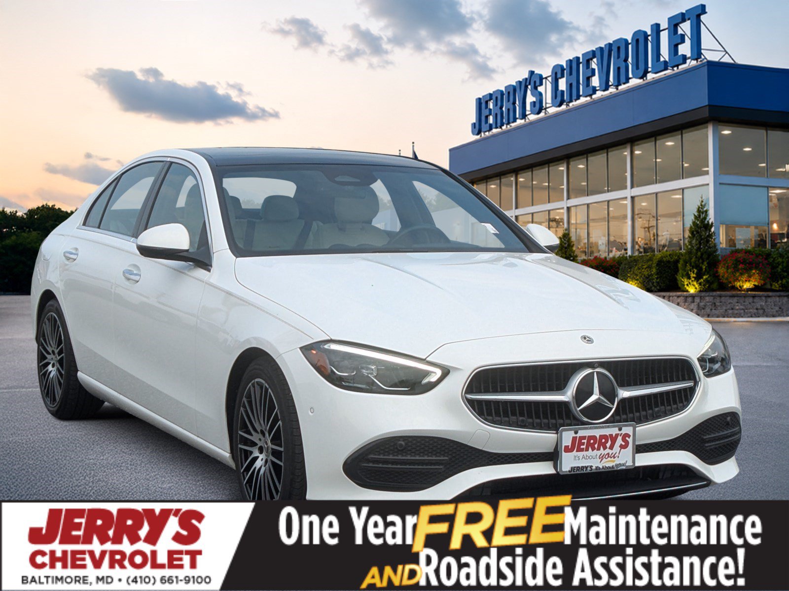 Used 2023 Mercedes-Benz C 300 4MATIC Sedan w/ Exclusive Trim Package image 1